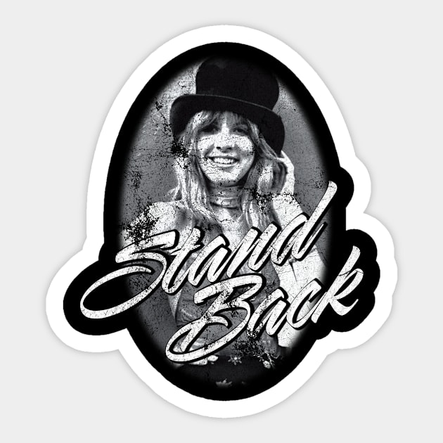 Stevie Nicks Sticker by pjsignman